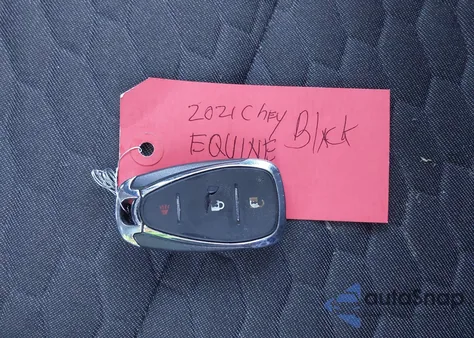 2021 Chevrolet Equinox Fwd Lt из США, поврежденный, VIN 2GNAXKEV9M6141010